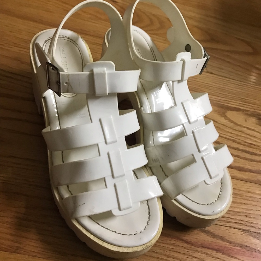 Jelly shoes sz 6